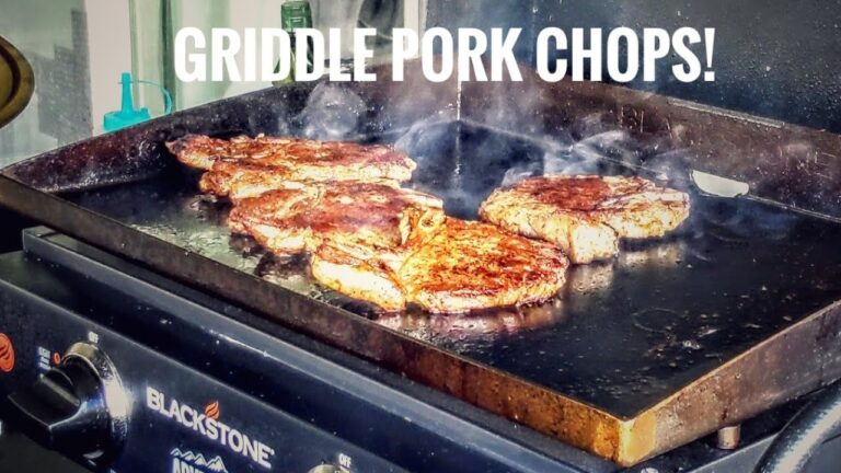 How To Cook Pork Chops On A Blackstone Griddle? | D2B Grill